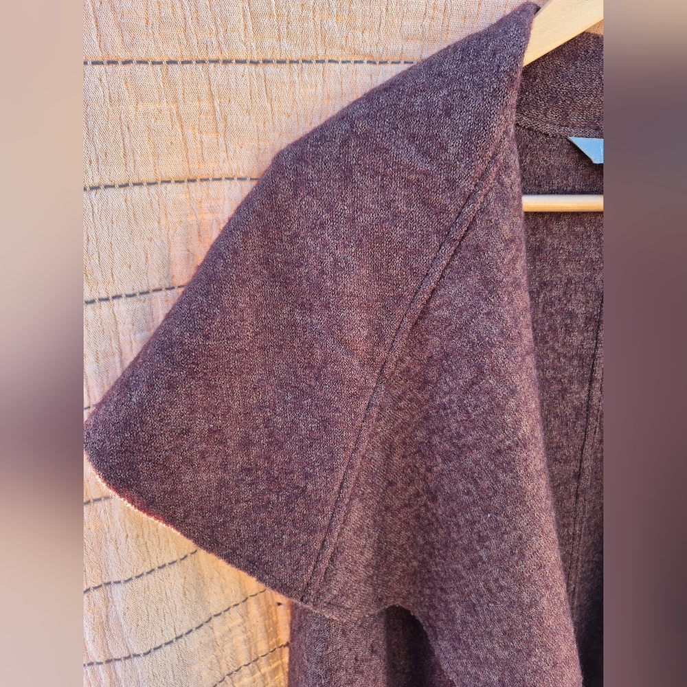Wool Blend (80%) Vest Wrap By Kenar Size Small - Picture 5 of 8
